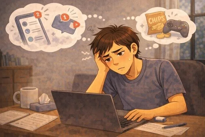 Shortened attention span